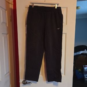Nike Black Joggers with White Logo